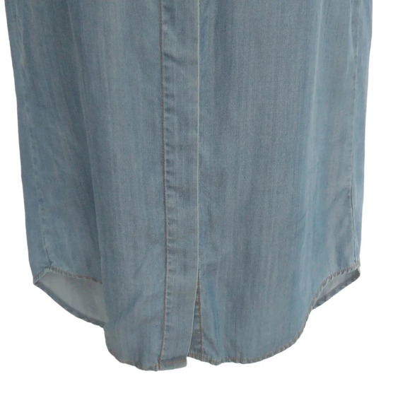 Velvet Heart Denim Jean Work  Shirt Blue M - Picture 3 of 7